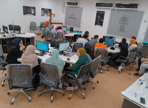 معمل الذكاء الاصطناعي والروبوتات